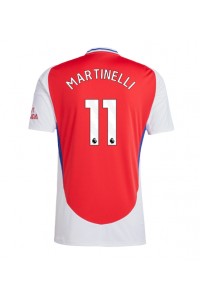 Arsenal Gabriel Martinelli #11 Jalkapallovaatteet Kotipaita 2024-25 Lyhythihainen